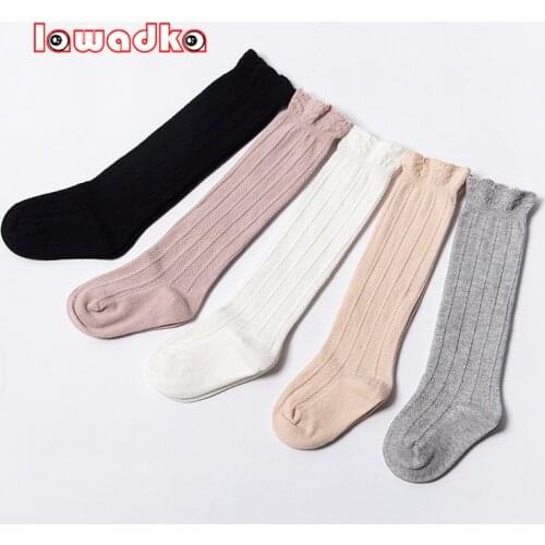Lawadka S(0-1Years)andM(1-2Years) Solid Striped Soft Cotton Thin Girls Boys Socks Newborn Baby Socks Summer Style