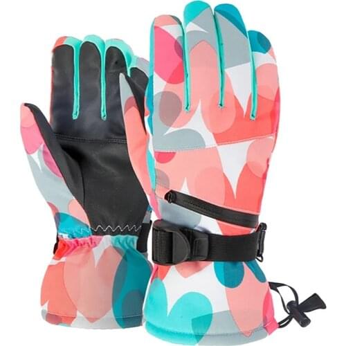 Winter Men Ultralight Ski Gloves Touch Screen Fleece Warm women Kid Snowboard Gloves Waterproof Motorcycle Thermal Snow gloves