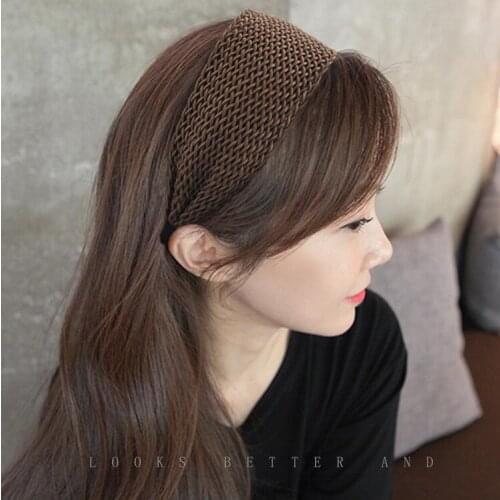 Hairband Japan Korea Thailand Singapore Lady simple wide brim hair accessories hairband adult wash face sweet hairpin headdress
