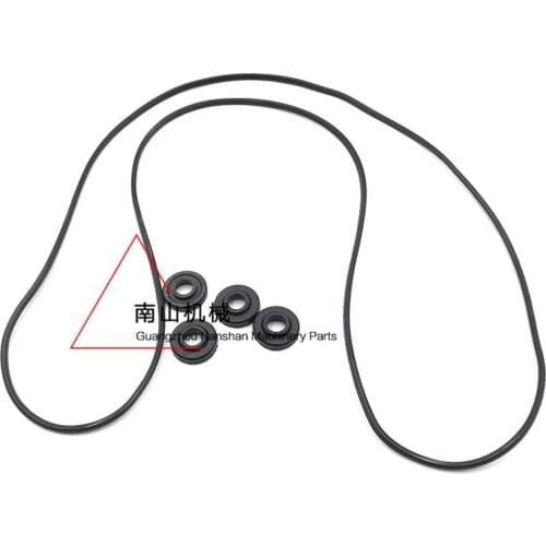 Free shipping for 6BG1 6BD1 valve cover rubber strip valve cover screw gasket Hitachi EX200-1-2-3-5-6