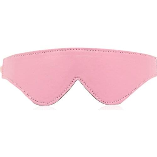 Sex Toys Pink Plush Mask Spanking Bondage Flirting Lace Fun Eye Mask Sex Products