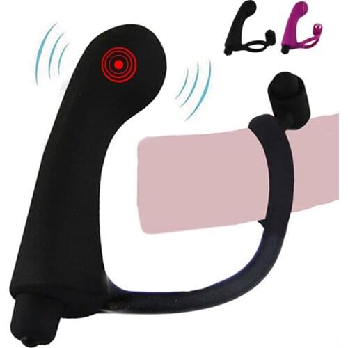 Sex Shops Anal Butt Plug Penis Ring Sex Toys For Men Masturbator Adult Products Prostate Massager Delayes Ejaculation Cock Rings