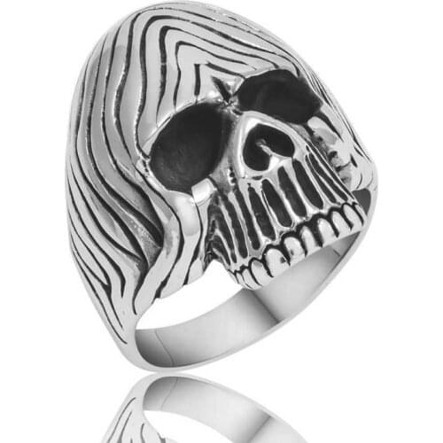 Silverlina Silver Dry Head Men Ring