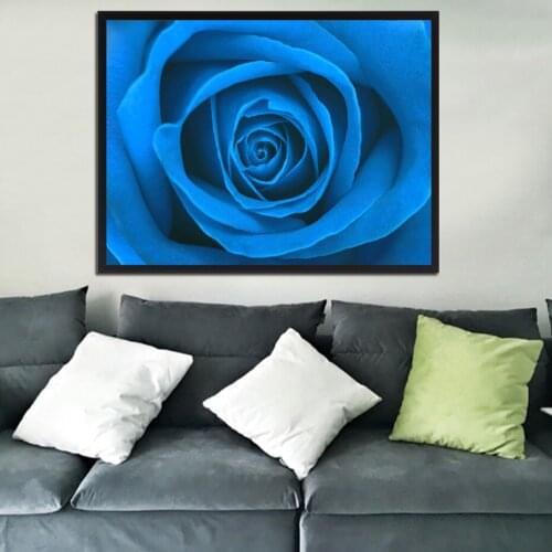 Modern Colorful Romantic Rose Floral Canvas Paintings Bedside Decorative Pictures Prints and Posters for Living Room Home Decor