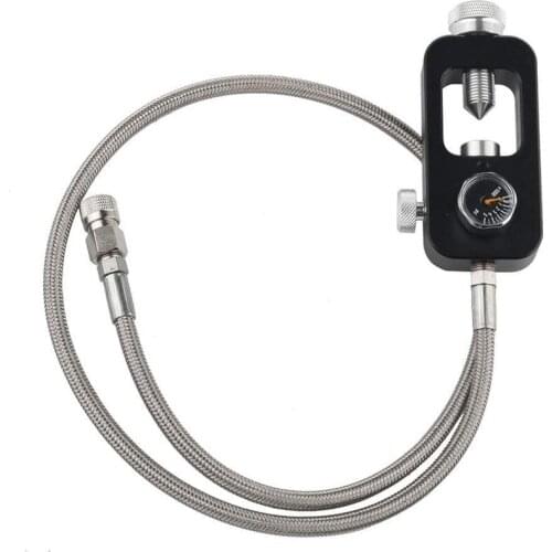 Valve Scuba Refill Station 4500psi K-Valve J-Valve H-Valve Stainless Steel Braided PCP Paintball HPA Tank Diving Charging System