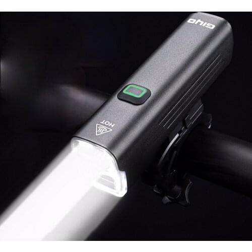GIYO 4800 mAh Aluminum Ultralight Flashlight Bike Light MTB Front Lamp Rainproof USB Rechargeable Bicycle Light