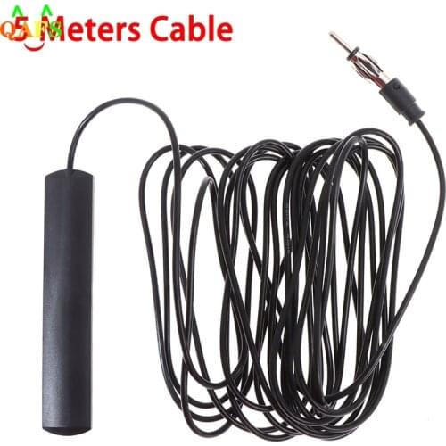 Universal Auto Car Radio FM Antenna Signal Amp Amplifier Marine Vehicle Antenna