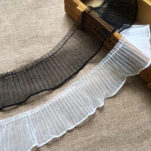 1Yards High Quality Ribbon Trim Mesh Lace Fabric 5CM Guipure Tulle Lace For Sewing Dresses Trimmings tissu dentelle encaje PY-15