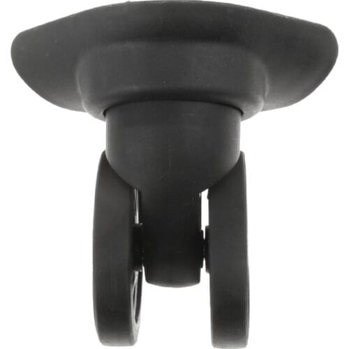 2 Packs Replacement Luggage Suitcase Wheels Mute Swivel Casters A60# Black