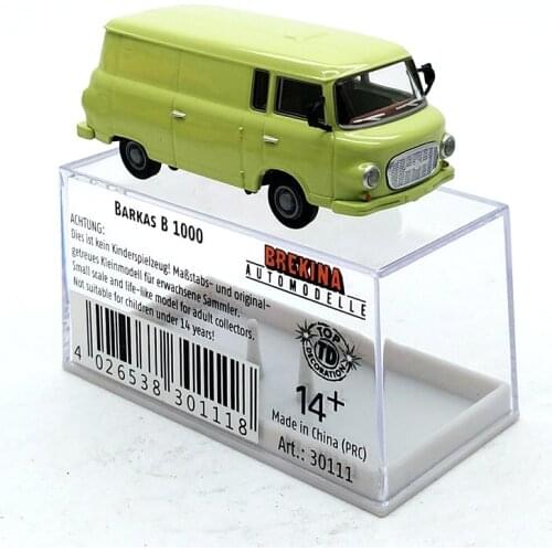 Bre kina 1:87 Bar kas B 1000 30111 Pocket model boutique alloy car toys for children kids toys Original Box