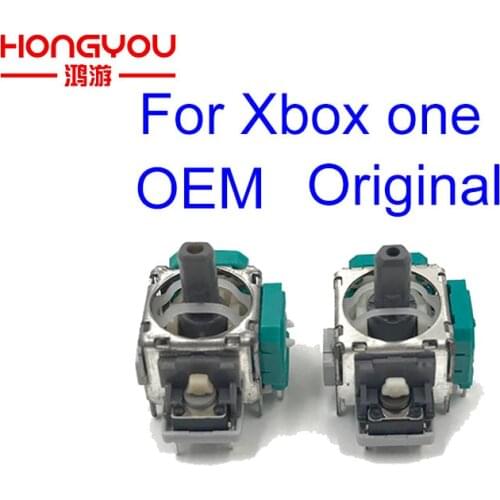 100Pcs for XBox One Controller Case 3D Joystick for Xbox One Caps Thumbstick Sensor Replacement Analog Module Axis