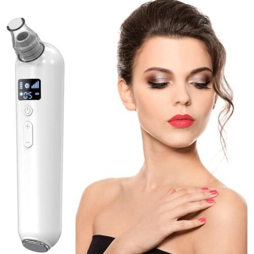 Electric facial vacuum to remove blackheads and acne deep cleansing pores cutin skin care + water circulation skin pore cleanser