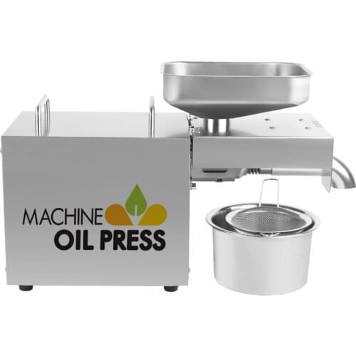 LTB02 Intelligent Oil Press Hot and Cold Oil Extraction Machine Oil Extractor Cold Hot Press Oil Machine 110V /220V