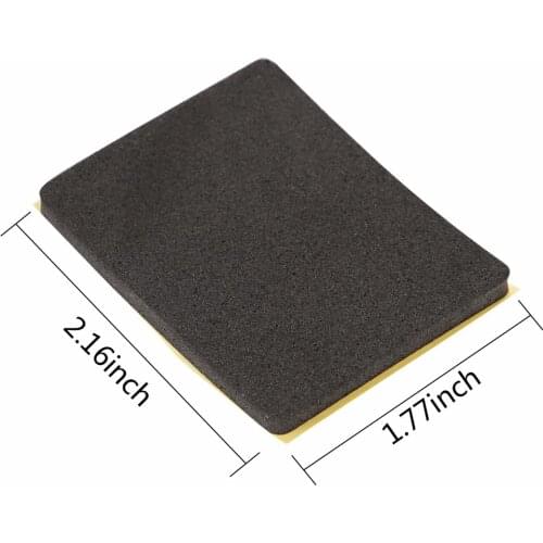 30pcs black Square single-sided Foam Pad Strong Adhesive Force Acrylic Foam Tape Mounting Sticky Tape 4.5*5.5*0.3cm
