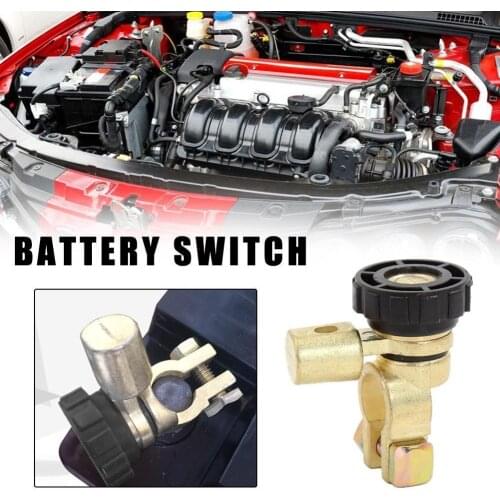 L Shape Battery Terminal Link Switch Quick Cut-off For 17mm Pile Part Disconnect Auto Wholesale Diameter For Car Truck Head R6E6