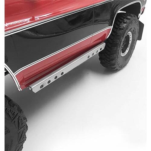 Metal Side Pedal DIY Parts for TRX-4 BLAZER K5 Step Accessories