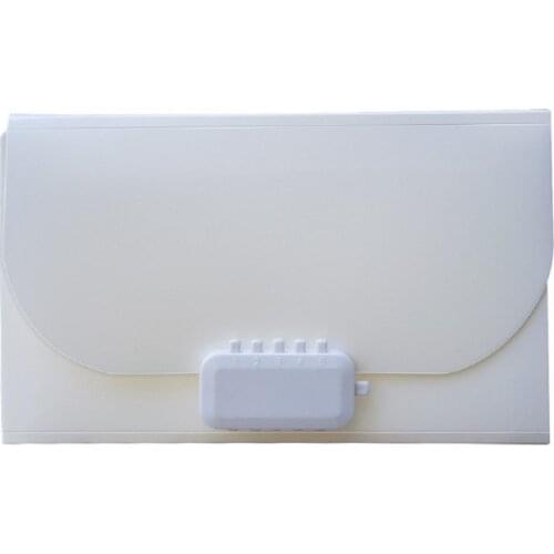 7 Pockets Expanding File Folder Accordion Folder PP Mini Organizer Wallet for Cards,Coupons,Receipt,Tax Item or Changes