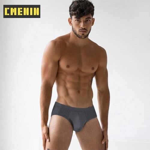 New Arrival Sexy Mans Underwear Briefs Underpants Breathable Mens Briefs Bikini Gay Underwear Innerwear Under Wear Man CM003
