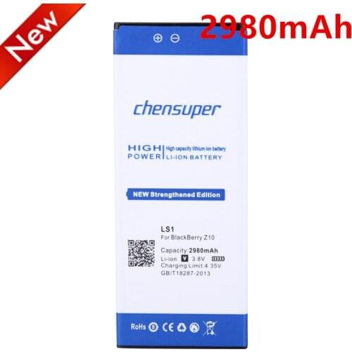 New 2980mAh LS1 Battery for Blackberry Z10,BBSTL100-4w,Laguna,RFH12LW,STL100-2,Z10 LTE STL100-3,Z10 STL100-1 Battery