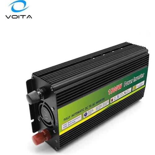 NEW 1500W DC 12V 24V to AC 220V POWER INVERTER USB Modified Sine Wave For Mobile Car