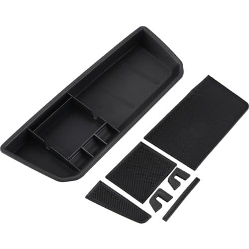 For Atlas Teramont 2018 2019 Dashboard storage box organizer internal phone rack center console tray