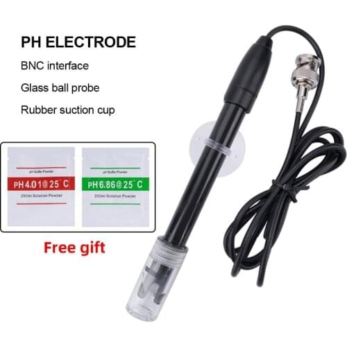 Ph Replacement Probe Aquarium Hydroponic Laboratory Electrode ph Meter Potential Test BNC Q9 Connector