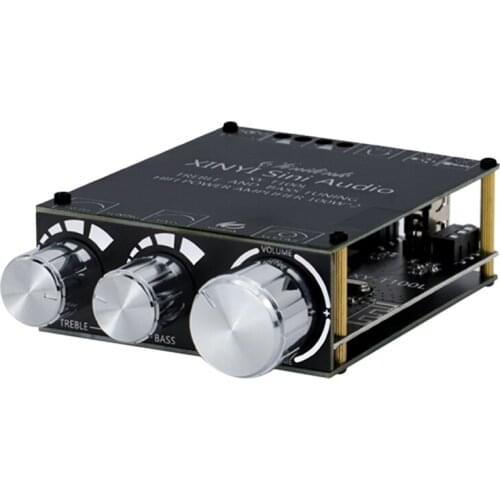 Bluetooth 5.0 100W+100W Power Subwoofer Amplifier Board 2.1 Channel Class D Home Audio Stereo Equalizer Amp XY-T100L