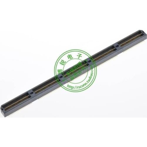 Samtec connectors on both sides of the spacing 0.8 100P Model 200P male end : QTE-100-01-LD