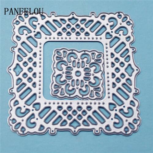 PANFELOU The Double check metal crafts paper die cutting dies for Scrapbooking/DIY wedding Halloween Hand account cards