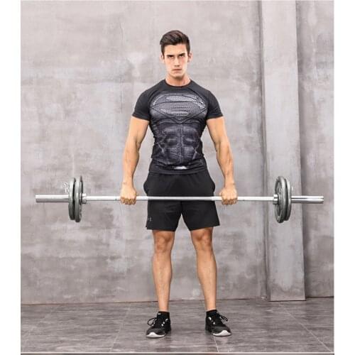 2.2m 20KG/15KG straight 5cm in diameter barbell commercial fitness equipment weight-lifting bar