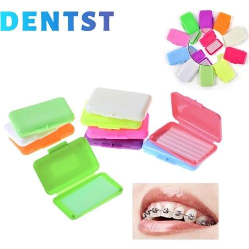 Dentst Dental Orthodontics Wax Oral Hygiene Tool Strawberry Scent For Braces Bracket Gum Irritation Teeth Whitening Kit