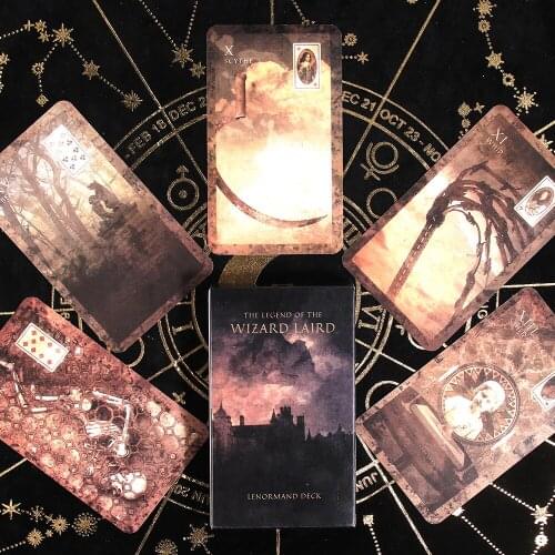 The Legend Of The Wizard Laird Tarot Deck Oracle Divination Card Game Toy Gift Board Game Astrology Sacred Self-Care
