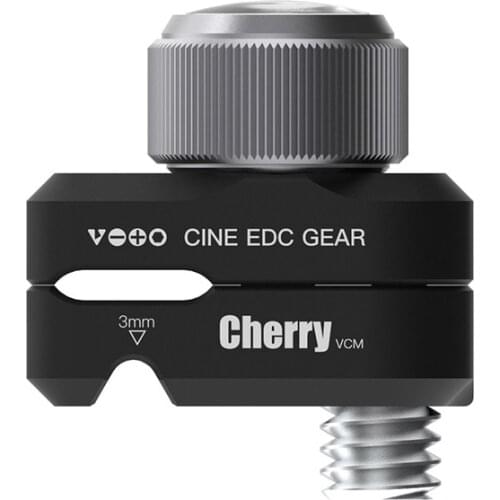 VCM Aluminium Alloy Clip Clamp for Camera Cage Accessories 1/4" HDMI Cable Clamp Mount Cine EDC Gear