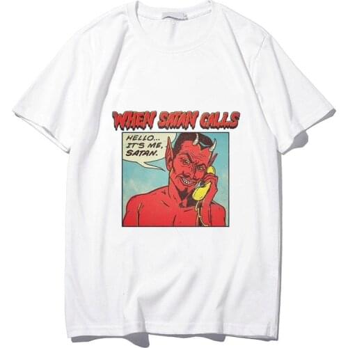 Womens T-shirt summer casual T-shirt funny kawaii printed T-shirt beautiful Harajuku T-shirt womens Ullzang retro graphics