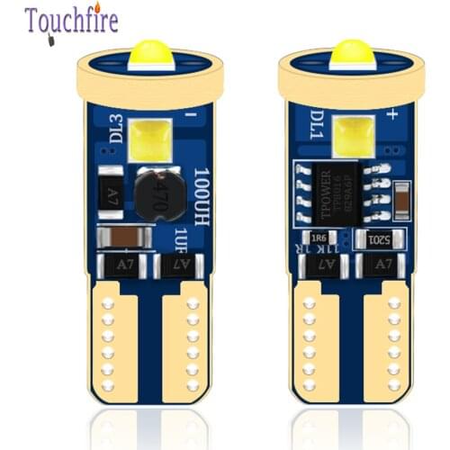 10PCS 3030 SMD 3LED T10 W5W 194 LED Car Bulb Clearance Lights Reading Lamp Auto Interior light Dome Door Bulb Accessories White