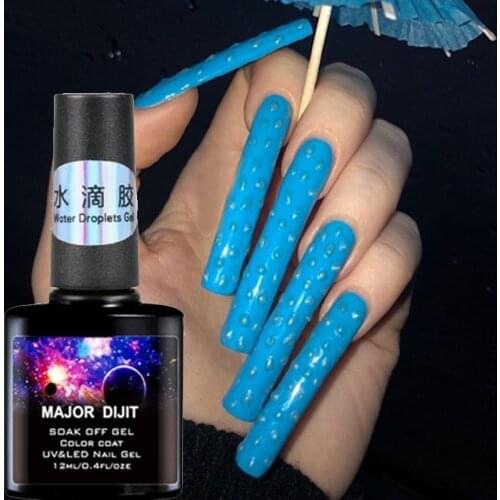 12ml DIY Gel Nail Polish Water Drop Magic Nail Phototherapy Glue Creative Nail Decoration Art Accessories Nail Art Retouch Tool