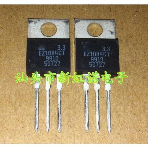 5Pcs/Lot New Original EZ1084CT-3.3 Triode In Stock
