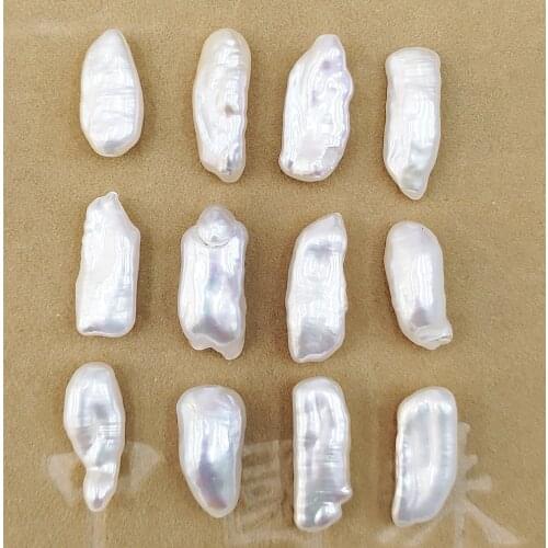 Freshwater Pearl High Quality 8-10*15-20mm Baroque Irregular Shape Charm Loose Beads for DIY Bracelet and Necklace Accessories