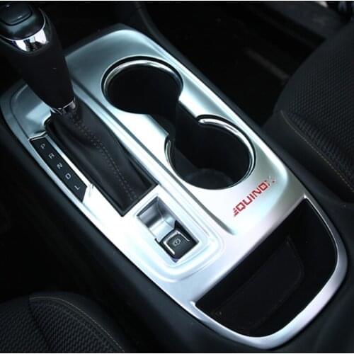 Car Central Control Gear Decoration cover For Chevrolet equinox 2017 2018