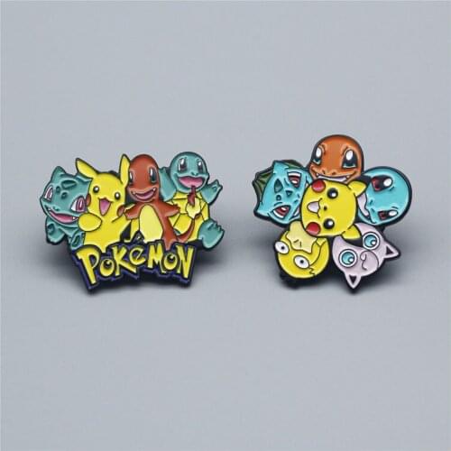 Cute Cartoon Comic Brooch Originality Metal Enamel Badge Childrens Fashion Jewelry Accessories For Friends And Fans Gifts