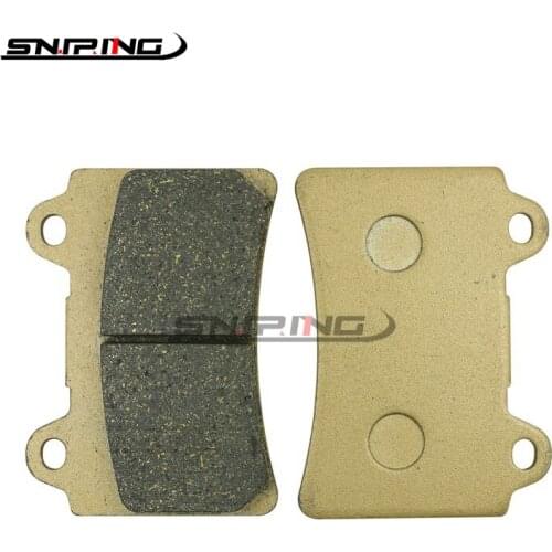 Motorcycle Front Brake Pads For YAMAHA FZR250 TDR250 TZR250 FZR400 SRX400 SRX600 FZ750 FZR750 TDM850 TRX850 FZR1000 FJ1200 A