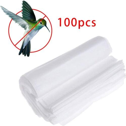 100Pcs Grape Protection Bags For Fruit Vegetable Grapes Mesh Bag Against Insect Pouch Waterproof Pest Control Anti-Bird Garden