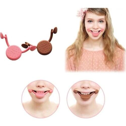 Facial Smile Flex Fitness Exerciser Smile Corrector Maker Face Lift Jaw Exercise Face Massage Lip Exercise Mouthpiece Tool