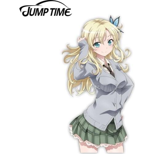 Jump Time Boku wa Tomodachi ga Sukunai Kashiwazaki Sena 6.8 Anime Sexy Girl Vinyl Decal Waifu Car sticker