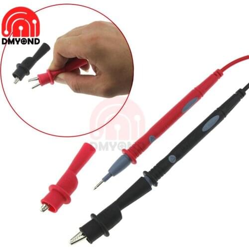 1Pairs Alligator Crocodile Test Clips Clamps for Multimeter Tester Probe Insulated Crocodile Test Clip Connector Testing Meter