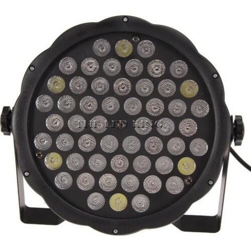1- 10pcs Top Selling LED Par 54x3W RGBW Stage Light Profession DMX512 Effect Lighting Power For Clubs Home Entertainment