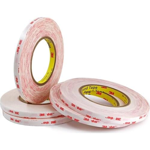 100% Original 3M VHB 4914 White Color Double Sided Adhesive Foam Tape5mm/10mm/15mm/20/*33M