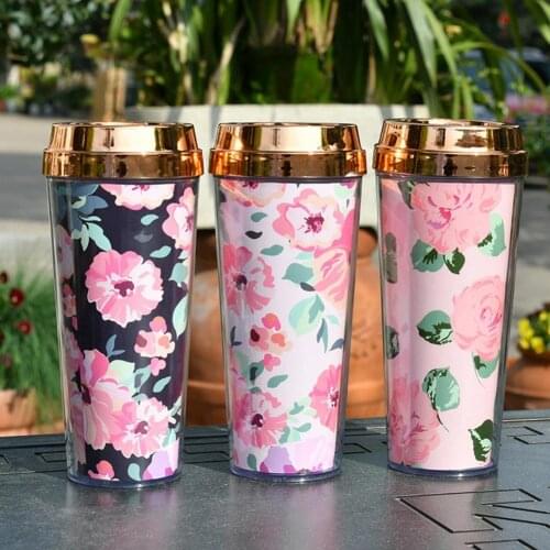 450ml Water Bottle Thickened Double-layer Plastic Drinking Bottle Water Cup Drinking Cup Juice Water Cup Kettle Drinkware