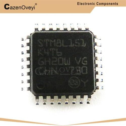 5pcs/lot STM8L151K4T6 STM8L151 QFP-32 In Stock