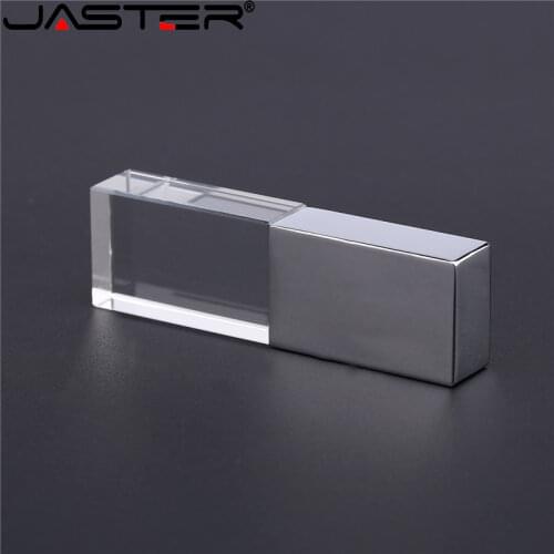 JASTER lexus crystal + metal USB flash drive pendrive 4GB 8GB 16GB 32GB 64GB 128GB External Storage memory stick u disk